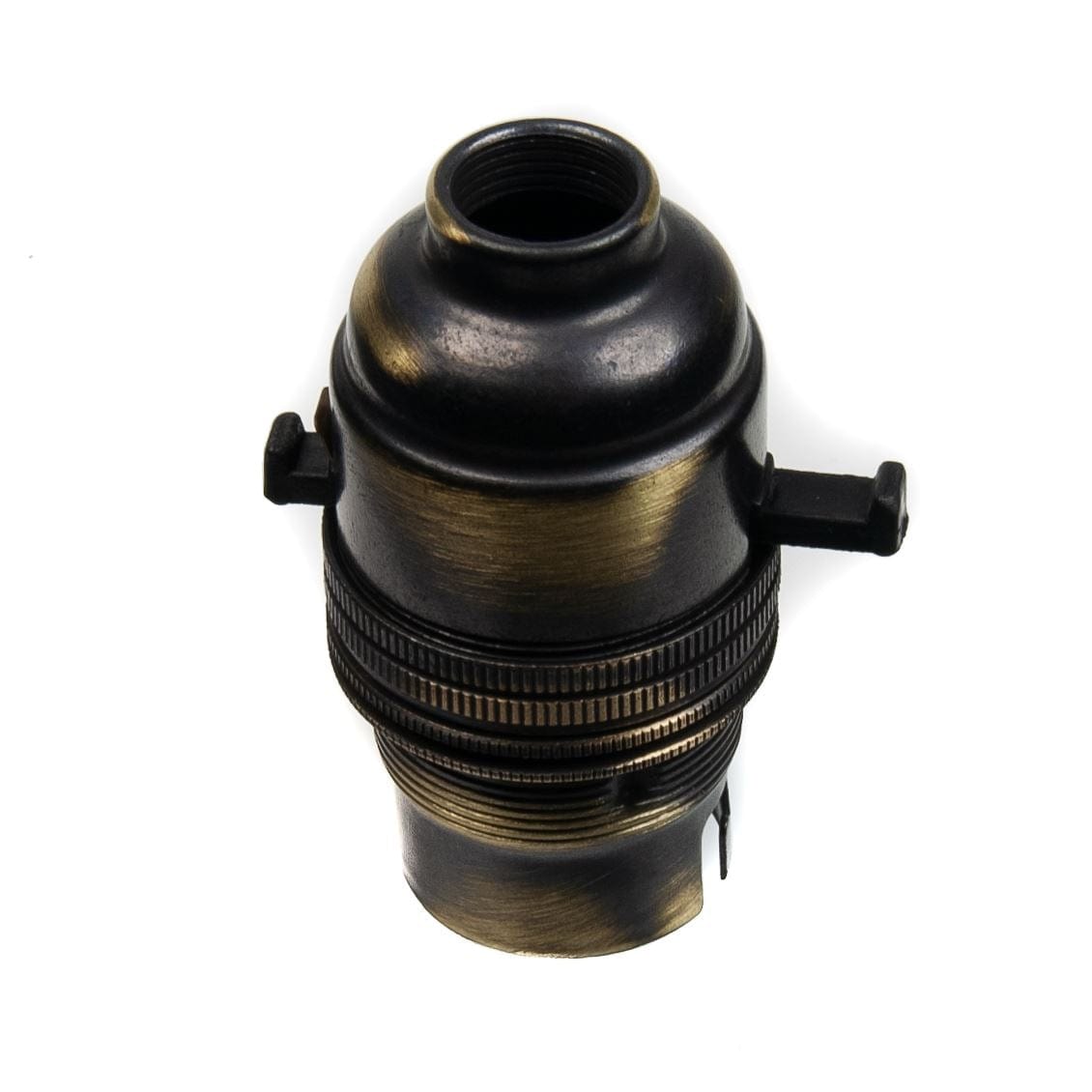 Switched Lamp Holder Antique Effect Bayonet Cap (BC) (B22d) 1/2" Screw Thread Switched Lampholders Thunderfix 100586