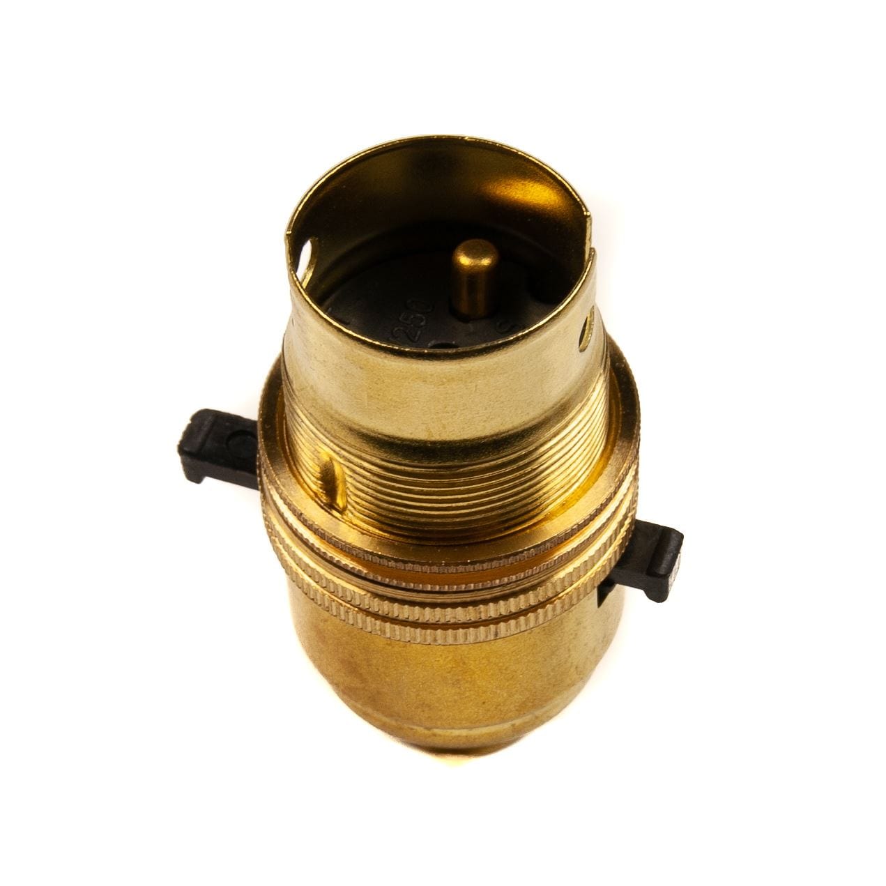 Switched Lamp Holder Brass Bayonet Cap (BC) (B22d) 1/2" Screw Thread Switched Lampholders Thunderfix 100446