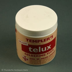 Templers Telux Soldering Flux 250g For Copper Pipework Brass and Mild Steel Sealants Templers 100440