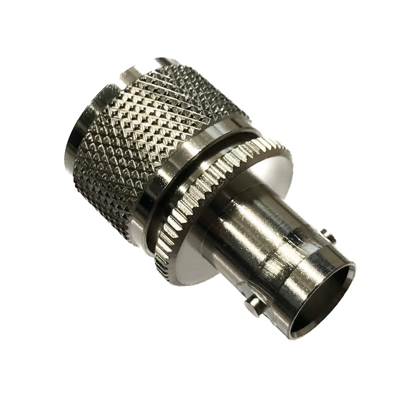 Adaptateur PL259 UHF Mâle Vers BNC Femelle à Angle Droit 90° - Lot De 2 - Pour Antenne CB, Radio Amateur, Talkie-walkie