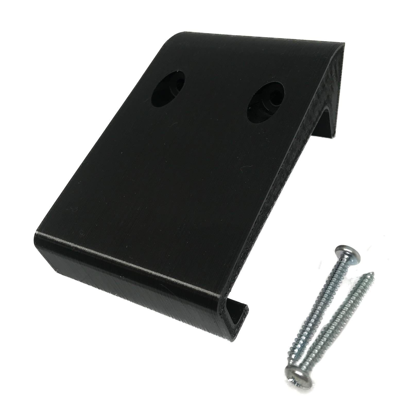 Under Shelf or Cabinet Mobile Phone Horizontal Phone Display in Black with Fixings Service Item Wayward Media 902814