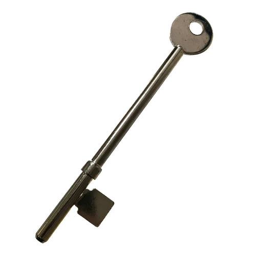 Union 3 Lever Key Blank Extra Long 5 Gauge Steel House Door Replacement Key