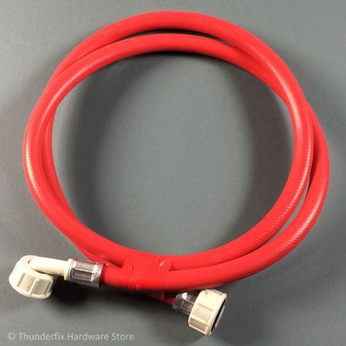 Washing Machine Inlet Hose Hot Red 1.5m New Dishwasher Replacement Hose