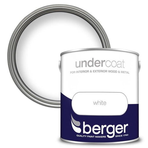 White Undercoat Paint |2.5L | Berger