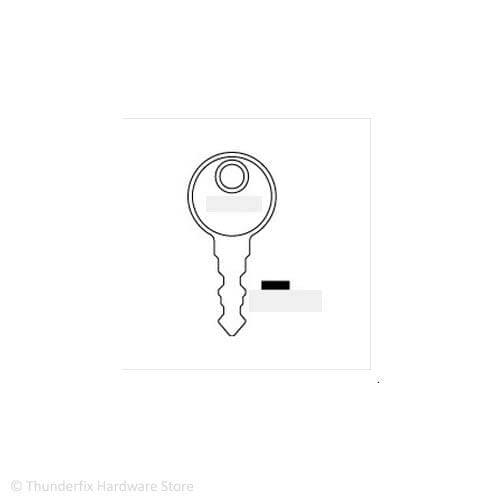 Winlock 2W710 Window Key Replacement Window Handle Key Hoppe Mila Window Winlock 100683