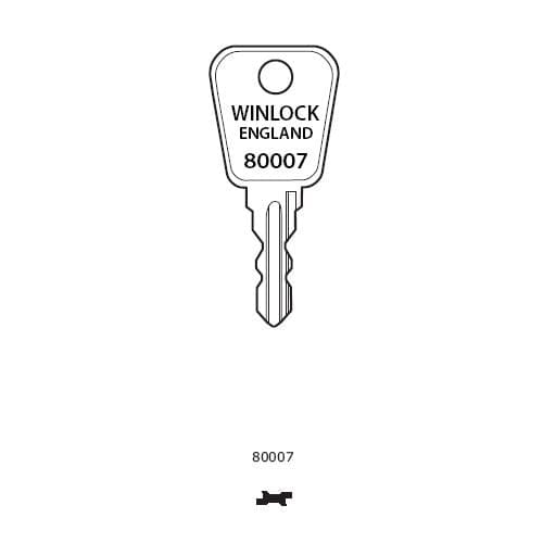 Winlock 80007 Window Key Replacement Window Handle Key Window Winlock 100064