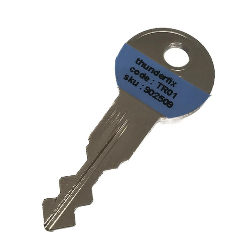 Witter TR01 Detachable Towbar Hitchlock Key Brink Tow Trust TR 01 TR1 Spare Key