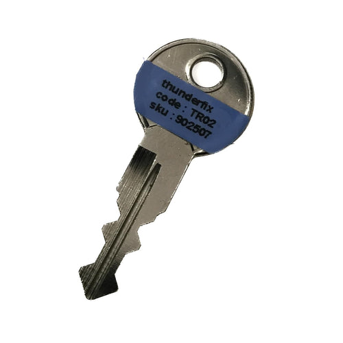 Witter TR02 Detachable Towbar Hitchlock Key Brink Tow Trust TR 02 TR2 Spare Key