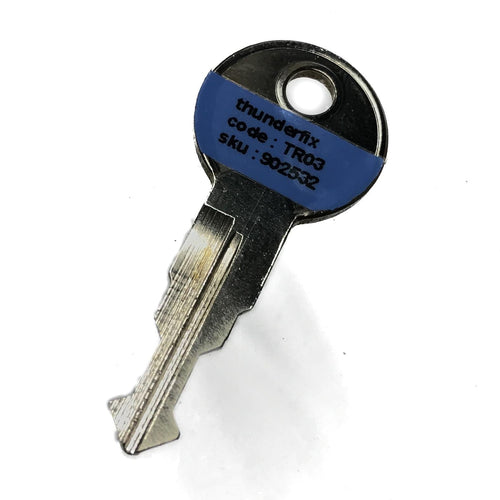 Witter TR03 Detachable Towbar Hitchlock Key Brink Tow Trust TR 03 TR3 Spare Key