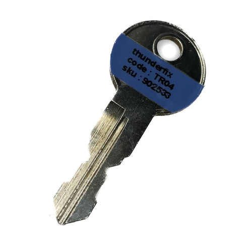 Witter TR04 Detachable Towbar Hitchlock Key Brink Tow Trust TR 04 TR4 Spare Key