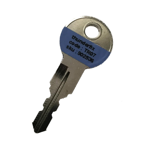 Witter TR07 Detachable Towbar Hitchlock Key Brink Tow Trust TR 07 TR7 Spare Key
