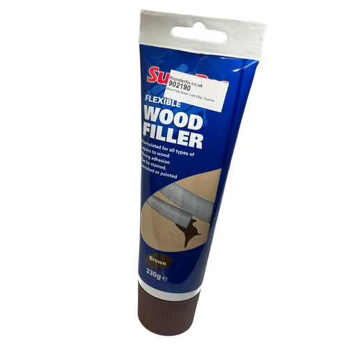Wood Filler Brown Tube 330g | SupaDec