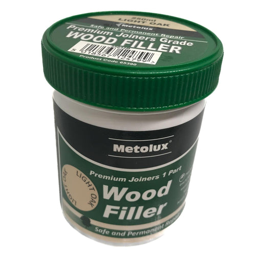 Wood Filler One Part Light Oak 250ml | Metolux
