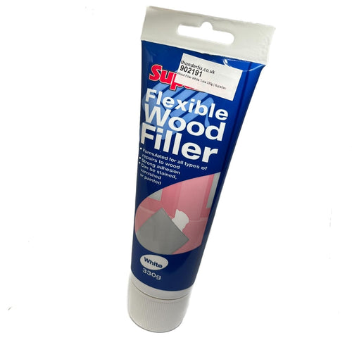 Wood Filler White Tube 330g | SupaDec