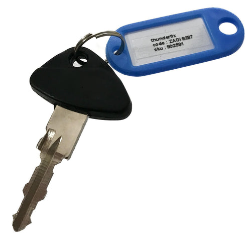 Zadi Caravan Motorhome Key Precut Key Number 9287 Door Locker Spare Replacement