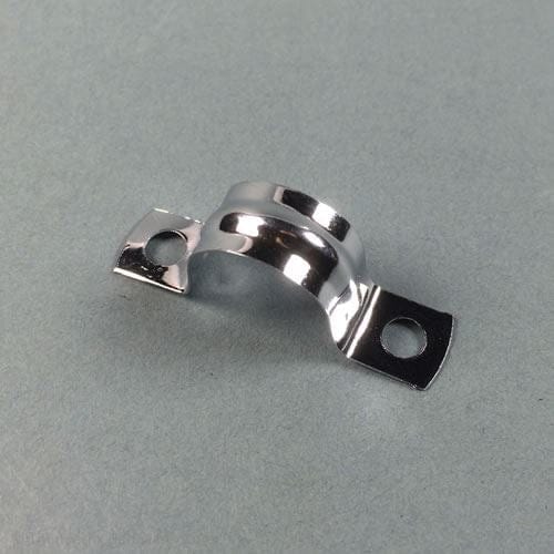 15mm Chrome Plated Saddle Pipe Clip
