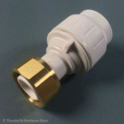 15mm x 3/4'' BSP Pushfit Tap Connector John Guest - Thunderfix Hardware