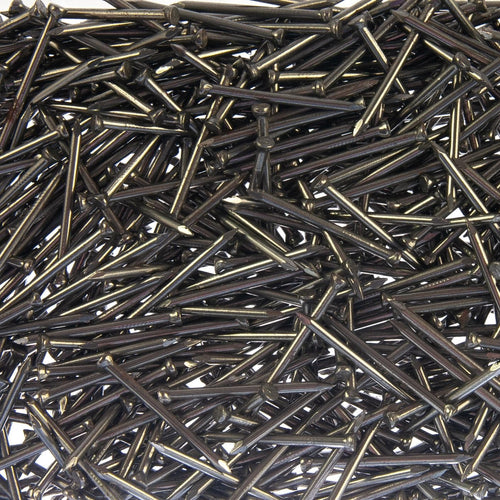 25mm - 1" Steel Panel Pins 50grams - Bright Self Colour  | Thunderfix