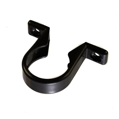 32mm Waste Pipe Clip Black Pushfit Waste | Floplast