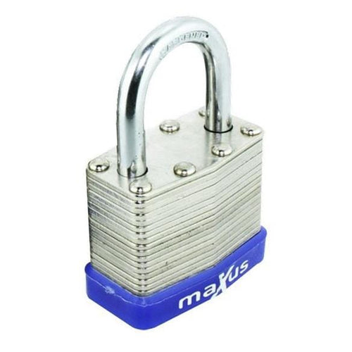 40mm Laminated Standard Shackle Padlock | Maxus