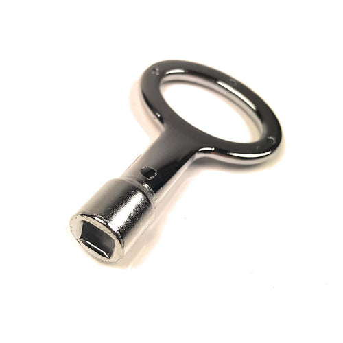 6mm Square Utility Key Metal Fits Camlocks Access Panels
