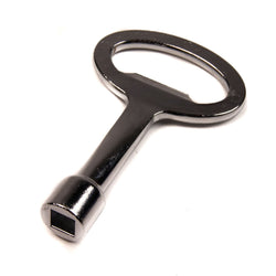 7mm Square Utility Key Metal Long Version Fits Camlocks Access Panels - Thunderfix Hardware