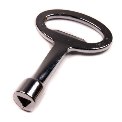 7mm Triangle Key Gas Meter Box Key Electric Meter Box Metal Long 80mm Long