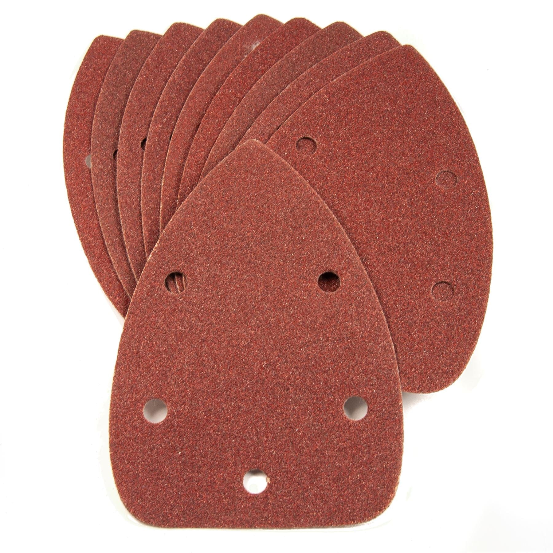 80 Grit (Coarse) Detail Sander Sheets 140mm Hook and Loop Palm Electric 10 Pack - Thunderfix Hardware