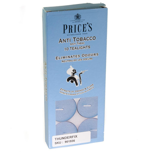 Anti Tobacco Scented Tealights Eliminates Odours (Pack of 10) | Prices