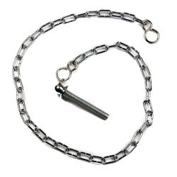 Bath Chain Chrome Plated With Stay 450mm 18" Long Plug Chain - Thunderfix Hardware