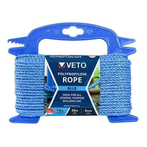 Blue Poly Rope 3mm x 30m | Veto