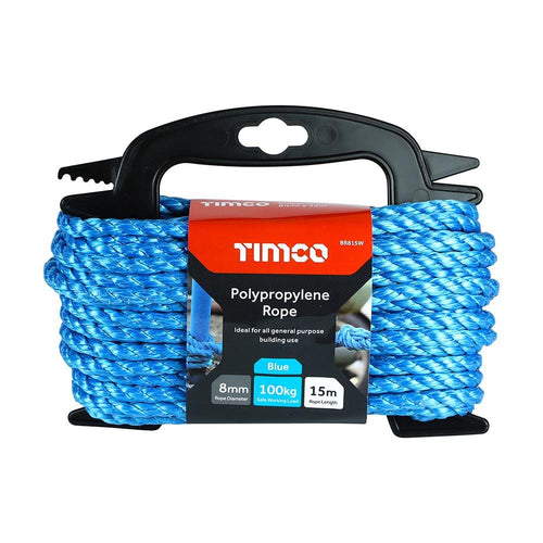 Blue Poly Rope 8mm x 15m | Veto