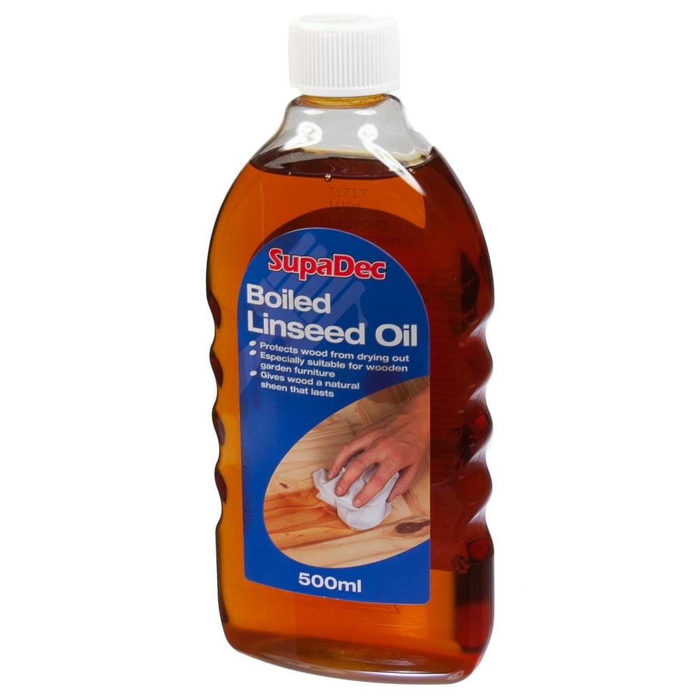 Boiled Linseed Oil 500ml | SupaDec Wood Treatment Oils and Waxes SupaDec 901173