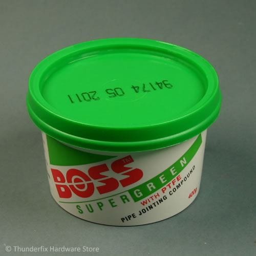 Boss Green Jointing Compound 400g Pipe Thread Seal