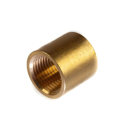 Brass Female Socket 1/2" BSP F X F 19.03mm Thread
