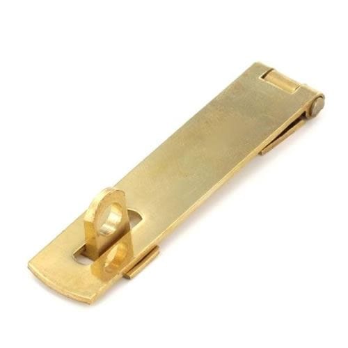 Brass Hasp and Staple 75mm Case Fastening Door Clasp - Thunderfix Hardware