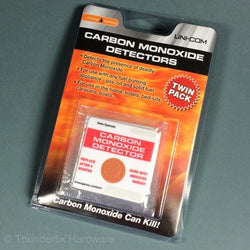 Carbon Monoxide Detector Patches Pack Of Two Dark Spot Indicators - Thunderfix Hardware