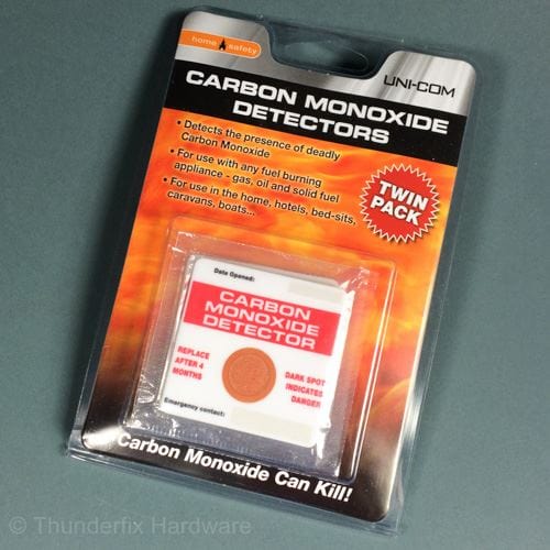 Carbon Monoxide Detector Patches Pack Of Two Dark Spot Indicators