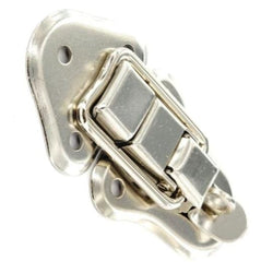 Case Clip with Padlock Loop Nickel Plated Toggle Catch Lockable 95mm Cupboard Handles Unbranded 100289