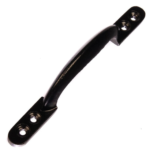 Cast Iron Hot Bed Handle 150mm - 6" - Black