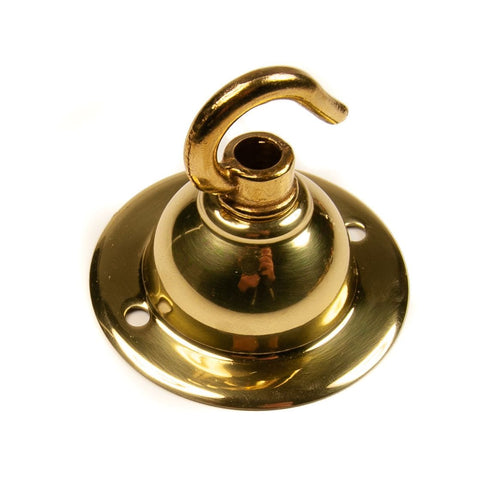 Ceiling Hook Brass Lamp Chandelier Light Hook 65mm Diameter
