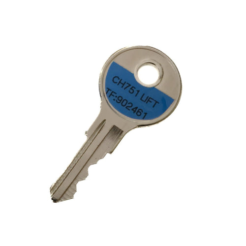 CH751 Lift Key Switch Key to suit Southco, Coleman and more