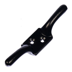 Cleat Hook 100mm - Black Hooks Unbranded 901069