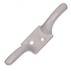 Cleat Hook 100mm - White Hooks Unbranded 901068