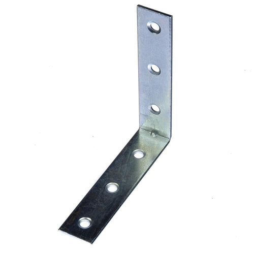 Corner Brace Bracket Zinc Plated 100mm x 100mm - 4"