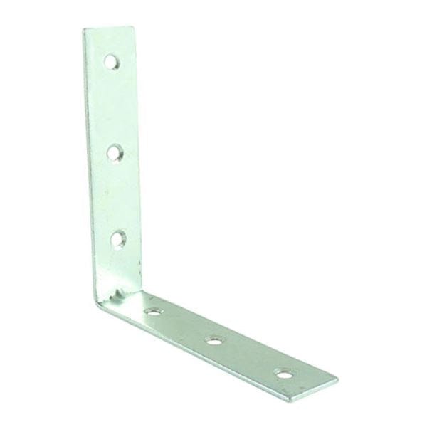 Corner Brace Bracket Zinc Plated 150mm x 150mm - 6" Brackets and Plates Unbranded 901071