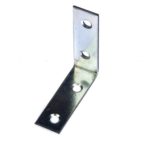 Corner Brace Bracket Zinc Plated 50mm x 50mm - 2"