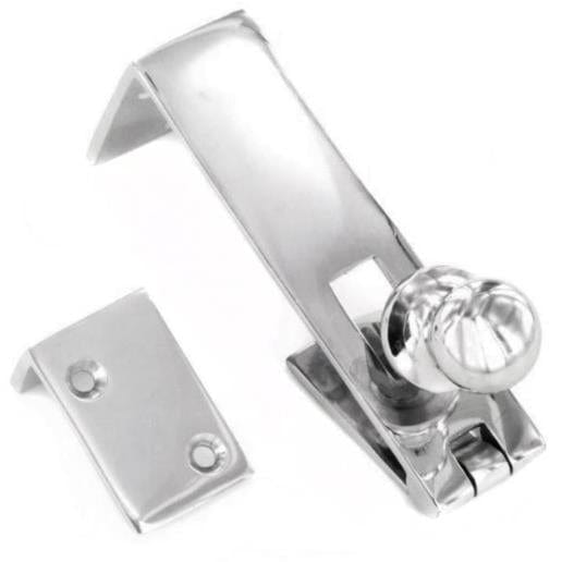 Counter Flap Catch Chrome 83mm Bar Shop Lift Up Bracket Counterflap Catches Unbranded 100493