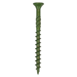 Decking Screws Exterior Grade 4.5mm x 50mm - Organic Green (Box of 200) Service Item Timco 901462