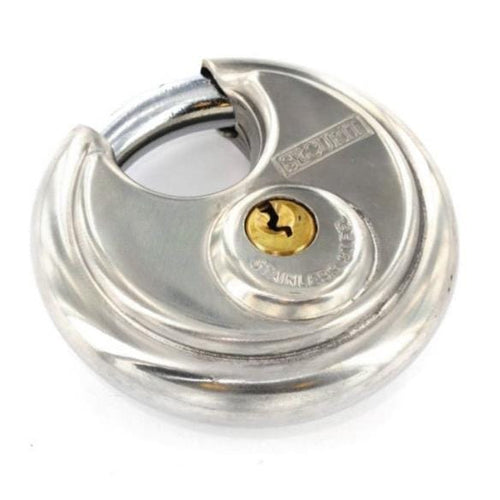 Discus Padlock Stainless Steel 90mm | Securit